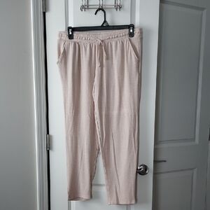 Natori Soft Pink Lounge Pants Large